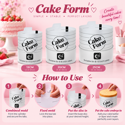 Adjustable Round Cake Ring