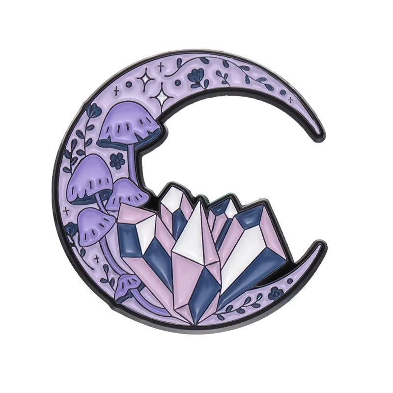 Enchanted Crow Badges
