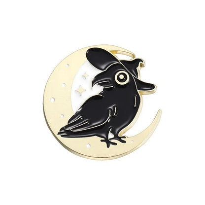 Enchanted Crow Badges