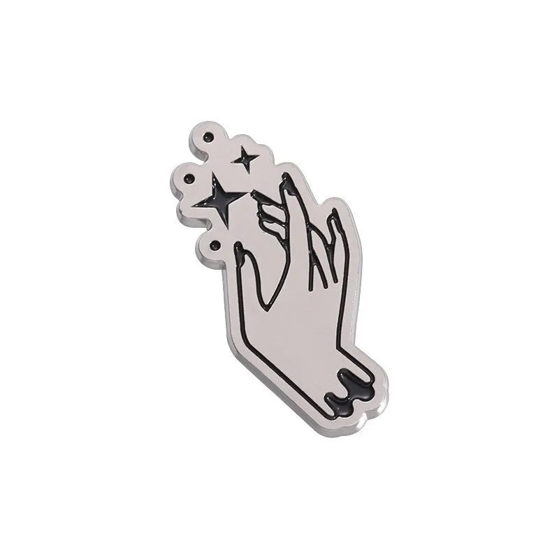 Enchanted Crow Badges