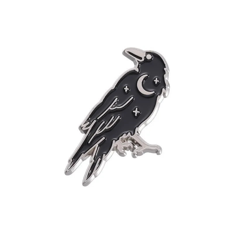Enchanted Crow Badges