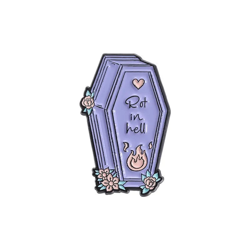 Enchanted Crow Badges