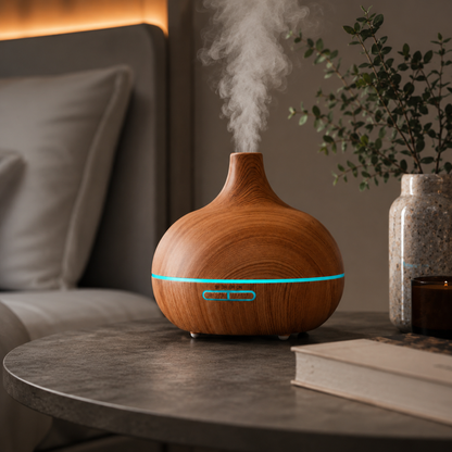 Wood Grain Ultrasonic Air Humidifier