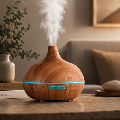 Wood Grain Ultrasonic Air Humidifier